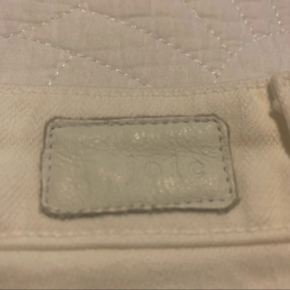 Joie | crop flare jeans in porcelain (30) like new - Picture 9 of 12